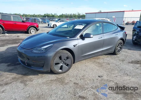 2023 Tesla Model 3 Rear-Wheel Drive from USA, damaged, VIN 5YJ3E1EA8PF625330